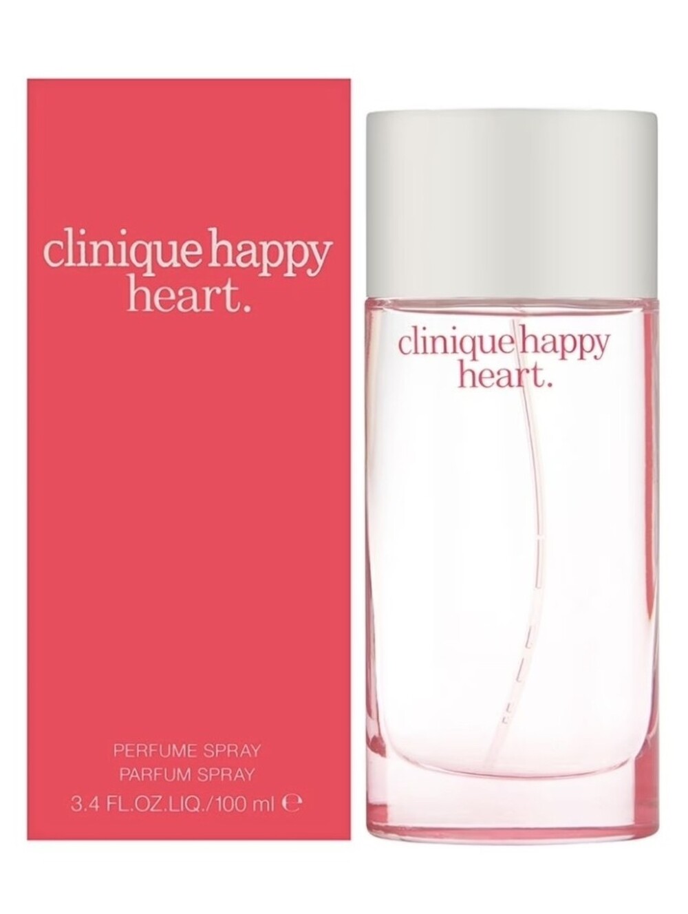 Clinique Happy Heart Perfume Spray 3.4 Oz / 100  ml; BNIB